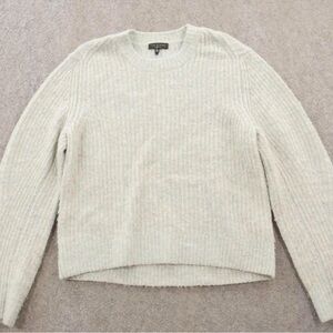 rag & bone Soft Cream Crew Neck Sweater